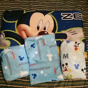 Mickey Mouse Toddler Bed Sheet Set